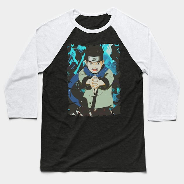 KONOHAMARU SARUTOBI ANIME MERCHANDISE Baseball T-Shirt by julii.draws